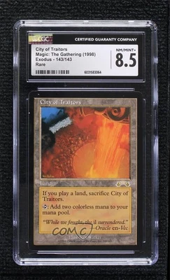 City of Traitors Magic: Exodus CGC 8.5 1998 - Image 1 of 3