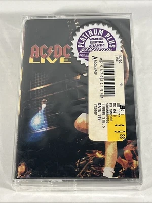 AC⚡DC LIVE NEW SEALED Cassette Tape 1992 ATCO 7 92215-4 - Image 1 of 4
