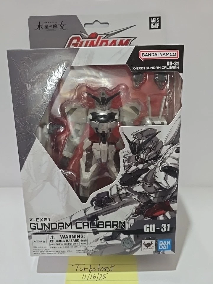NEW Gundam Universe X-EX01 GUNDAM CALIBARN (GU-31) 6in Action Figure - Image 1 of 1