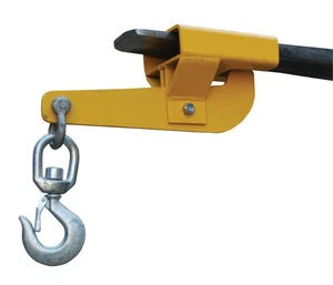 Vestil S-FORK-4-AT Gancho de elevación giratorio de tensión automática única, 4.000 lb - Imagen 1 de 1
