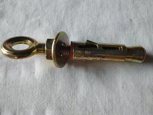 FISCHER ANCORAGGIO CON OCCHIELLO ACCIAIO SLM10 ø16mm MONTAGGIO - Foto 1 di 1