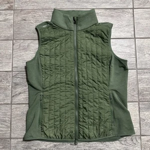 Chaleco de golf Ralph Lauren RLX cremallera completa acolchado para mujer verde oliva fatiga talla M - Imagen 1 de 9