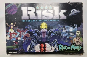 RISK - Rick and Morty Edition Board Game Strategy Game, COMPLETE - Picture 1 of 6