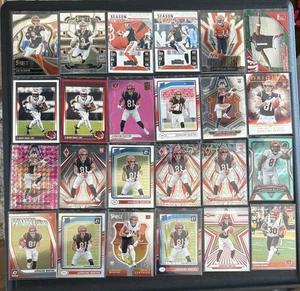 Cincinnati Bengals 60 Card Lot - Parallels, Inserts, Rookies - Lot 118 - Picture 1 of 3