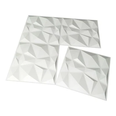 Wall Panels (White 3d Wall Panels) - Image 1 of 3