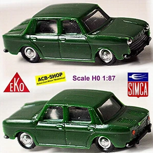 Simca 1000 Limusina 1961-68 Verde Oscuro 1:87 EKO 2050 - Imagen 1 de 7