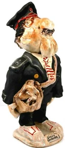 Postman Figurine Northern Art Pottery Speedy Ramsbottom Circa 1970 - Picture 1 of 8
