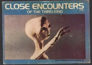 TARJETA PROMOCIONAL #24 ENCUENTROS CERCANOS DEL TERCER TIPO 1977 WONDERBREAD CE3K SKYWATCHERS - Imagen 1 de 2