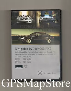 2004-2008 Mercedes E320 E350 E500 E550 E55 Navigation DVD US CAN Map 2014 Update - Foto 1 di 2