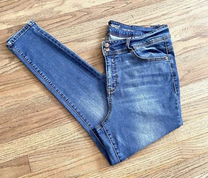 Jeans elásticos de tiro alto talla 16W Wall Flower - Imagen 1 de 8