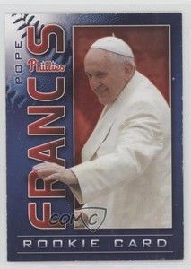 2015 Philadelphia Phillies Pope Francis Stadium Giveaway Pope Francis I #266