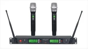 Sistema de micrófono inalámbrico inalámbrico GTD 2 x100 canales UHF banda 500 MHz B22H - Imagen 1 de 3