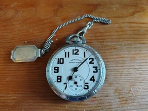 1951 Hamilton 16S 21J Grade 992B Railway Special Railroad Grade Pocket Watch - Picture 1 of 6