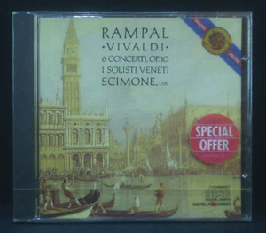 CD Jean-Pierre Rampal - Vivaldi,6 Concerti op.10 Scimone New - Original - Picture 1 of 1