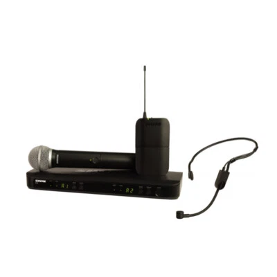 Shure BLX1288/P31 (H10) Dual Wireless Handheld/Headset Microphone System - Image 1 of 4