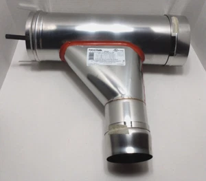 HeatFab 9664B Boot Tee 6 Inch x 6 Inch x 4 Inch, AL29-4C, New - Picture 1 of 6