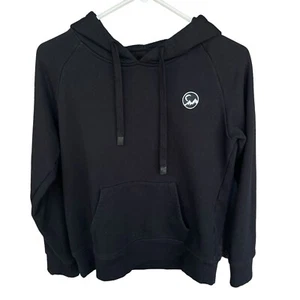 Zyia Active Sweater Womens Small Black Hoodie Sweatshirt Workout Athleisure - Picture 1 of 9