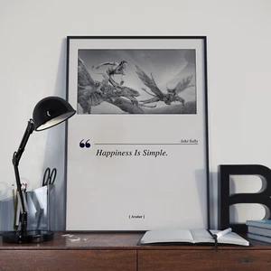 Avatar Movie Poster Print, Movie Quote - Unframed - Picture 1 of 3