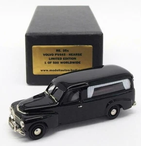 Rob Eddie 1957 Volvo PV445 L.W.B Hearse 1/43 Limited Edit 500 Corbillard Budig - Picture 1 of 5