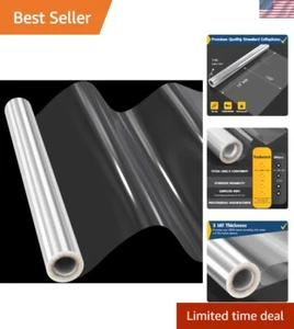 Durable 3 Mil Thick Clear Cellophane Wrap for Stylish Gift Wrapping Projects - Picture 1 of 11