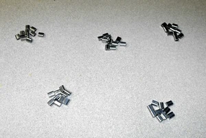 Nice New Romar Aluminum Oval Fishing Crimp Leader Sleeves 2.0 mm X 7 mm 100 pcs - Picture 1 of 2
