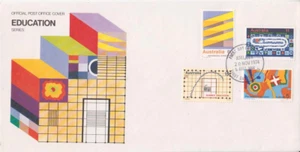 Australia 1974 EDUCATION set 4 stamps First Day Cover. Adelaide FDI cancel. - Picture 1 of 1