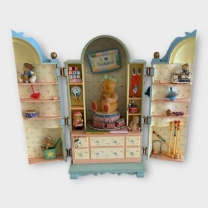 Enesco 1997 Priscilla Hillman My Favorite Things Cherished Teddy Bear Music Box - Picture 1 of 5