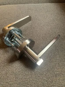 Newbang Eingangsschließsystem Eingangstürhebel Griffe silber außen geeignet - Bild 1 von 6