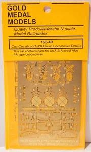 Juego de Detalles Diesel Modelos Medalla de Oro HO #160-49 -- Para Locos PA/PB (piezas para - Imagen 1 de 1