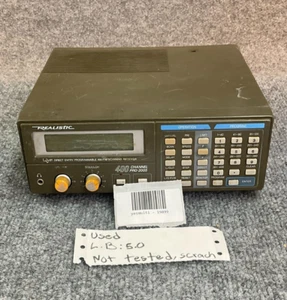 Realistic Pro 2005 Direct Entry Programowalny skaner AM/FM 20-144 400-kanałowy - Zdjęcie 1 z 14