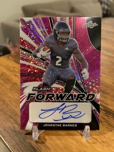 2022 Leaf Flash Rookie Auto Jovantae Barnes #/15 SSP 🔥📈 Oklahoma Sooners - Picture 1 of 2