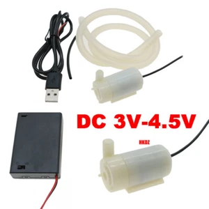 DC3V~6V USB Small Water Pump Micro Submersible Fountain Aquarium Tank Fish Motor - Picture 1 of 21