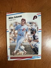1988 Fleer #315 Mike Schmidt PHILLIES HOF'er baseball card⚾️mint