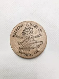 Mulberry, AR Ark, Mulberry Lumber Co. Company, Pubblicità Legno Nichel Bufalo - Foto 1 di 2