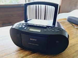 Sony CFD-S50 CD/Line-in Jack/Headphone Jack/Digital/CD-R Playback/MP3 CD Tested! - Picture 1 of 10