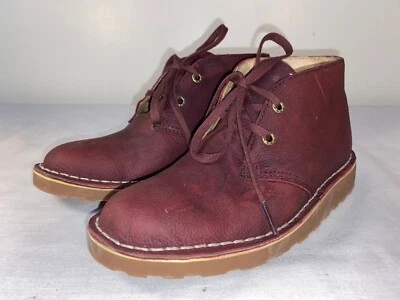 Nuevo L.L. Botas Chukka Bean Stonington Para Mujer Cuero Borgoña Con Cordones - EE. UU. 6 Foto 1 de 4