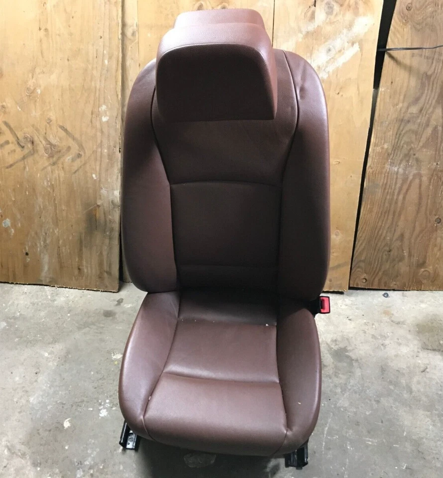 BMW 528I 535I 550I 2011-2016 sedán asiento delantero derecho cuero marrón canela OEM. Foto 1 de 4