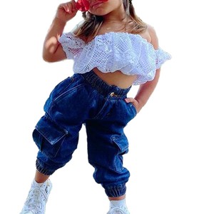 Las mejores ofertas en Trajes y conjuntos de mezclilla para Niñas Talla 4-5  | eBay