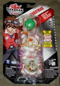 Bakugan Gundalian Invaders Bakutriad 3-Pack - Brand New - Picture 1 of 4