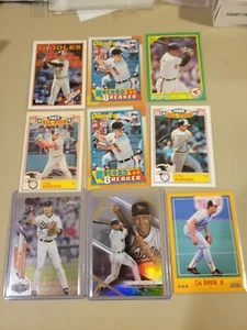 Cal Ripken Jr 9 Karten Lot Orioles HOF Topps Chrome Gold Label Score All Star MLB - Bild 1 von 3