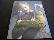 GUSTAF SKARSGARD signed Autogramm signiert auf 20x25 cm "VIKINGS" Foto InPerson