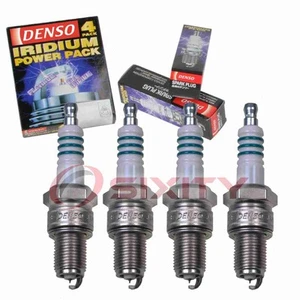 4 pc Denso Iridium Power Spark Plugs for 1991-1992 Hyundai Scoupe 1.5L L4 pp - Picture 1 of 5