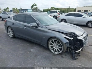 Passenger Side View Mirror Power Heated Fits 14-21 INFINITI Q50 574228 - Foto 1 di 8
