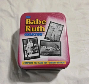 The Babe Ruth Collection 1992 Megacards COMPLETE 165 CARD Set Tin Box #3928 - Picture 1 of 3