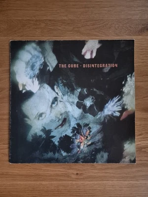 The Cure Disintegration LP Album Smooth Cover Europe 1989 Vinyl Record  - Image 1 of 4