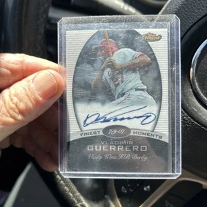 2008 Topps Finest Finest Moments Autograph #FMA -VG Vladimir Guerrero MINT !! - Picture 1 of 5