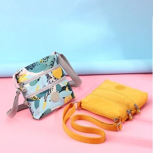 Nylon Fabric Shoulder Bag Small Messenger Bag Casual Phone Wallet Women - Picture 1 of 19