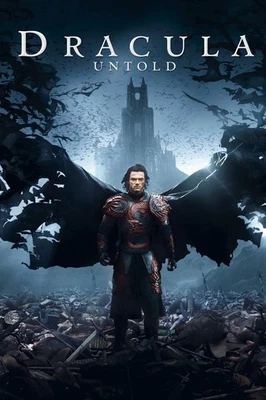 NEW DRACULA UNTOLD MOVIE POSTER PREMIUM WALL ART PRINT SIZE A5-A1 - Image 1 of 4