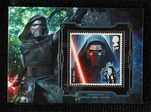 2016 Topps Star Wars Masterwork Stamp Cards 71/249 Kylo Ren 00gy - Picture 1 of 3