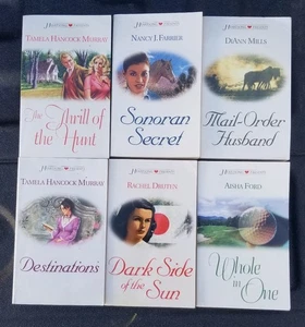 Lot of 6 Heartsong Presents Romance Paperback Books  - Picture 1 of 3